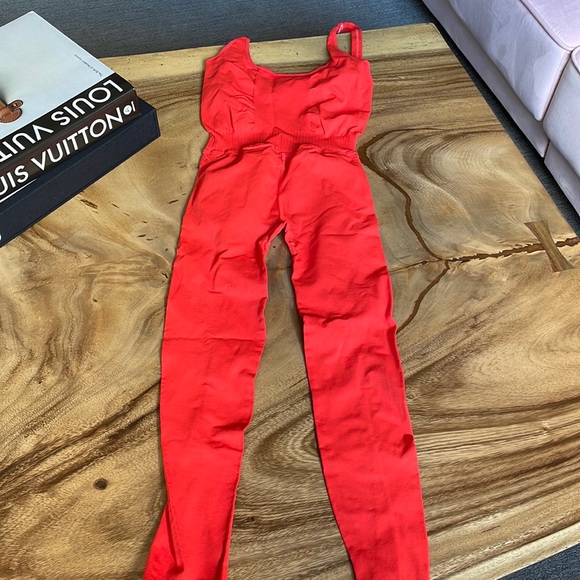 FPMovement red/orange onesie - Picture 1 of 3